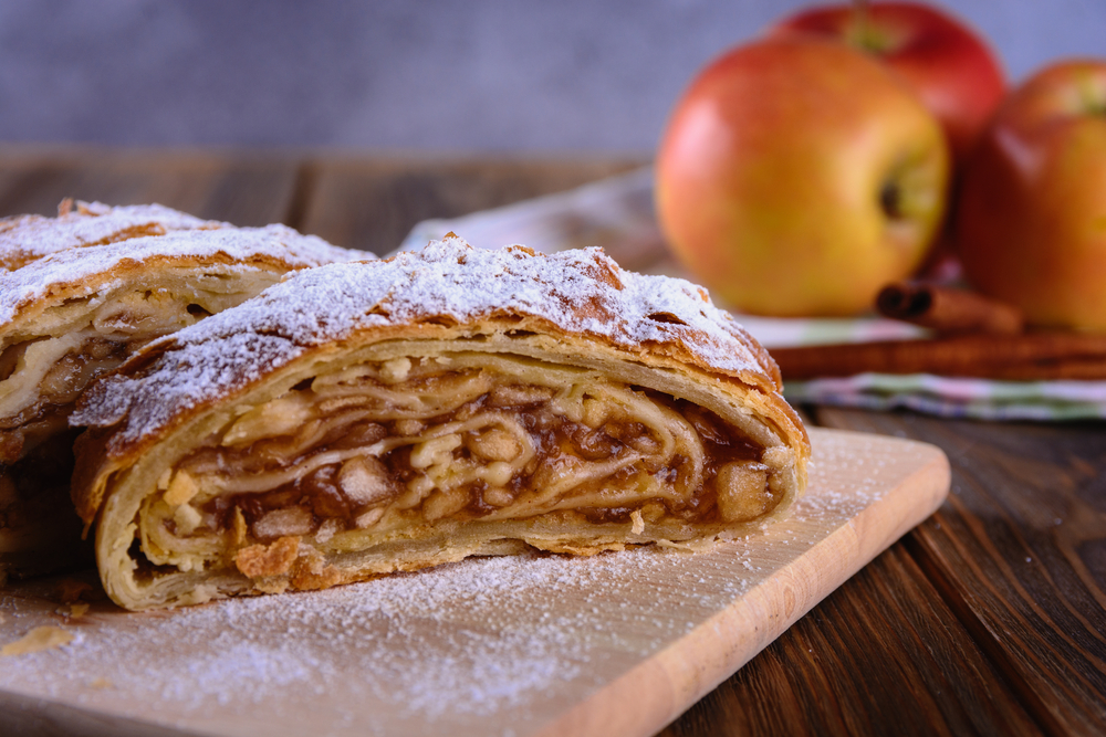 strudel de maça - sobremesas de outono - Assaí Atacadista