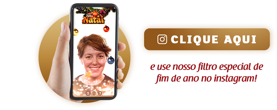 Filtro especia de fim de ano no instagram