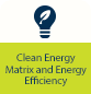 Matriz limpa de energia e eficiência energética