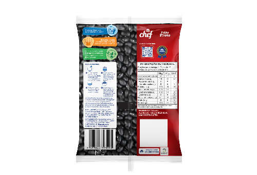 Feijão Preto 1kg Verso