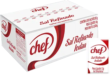 Sal Refinado Sachê