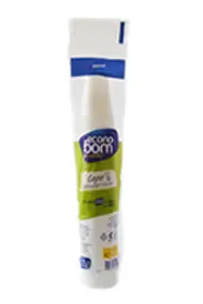 Copo Descartável Transparente 300ml - 100 un