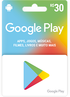 Google Play Gift Card R$ 30