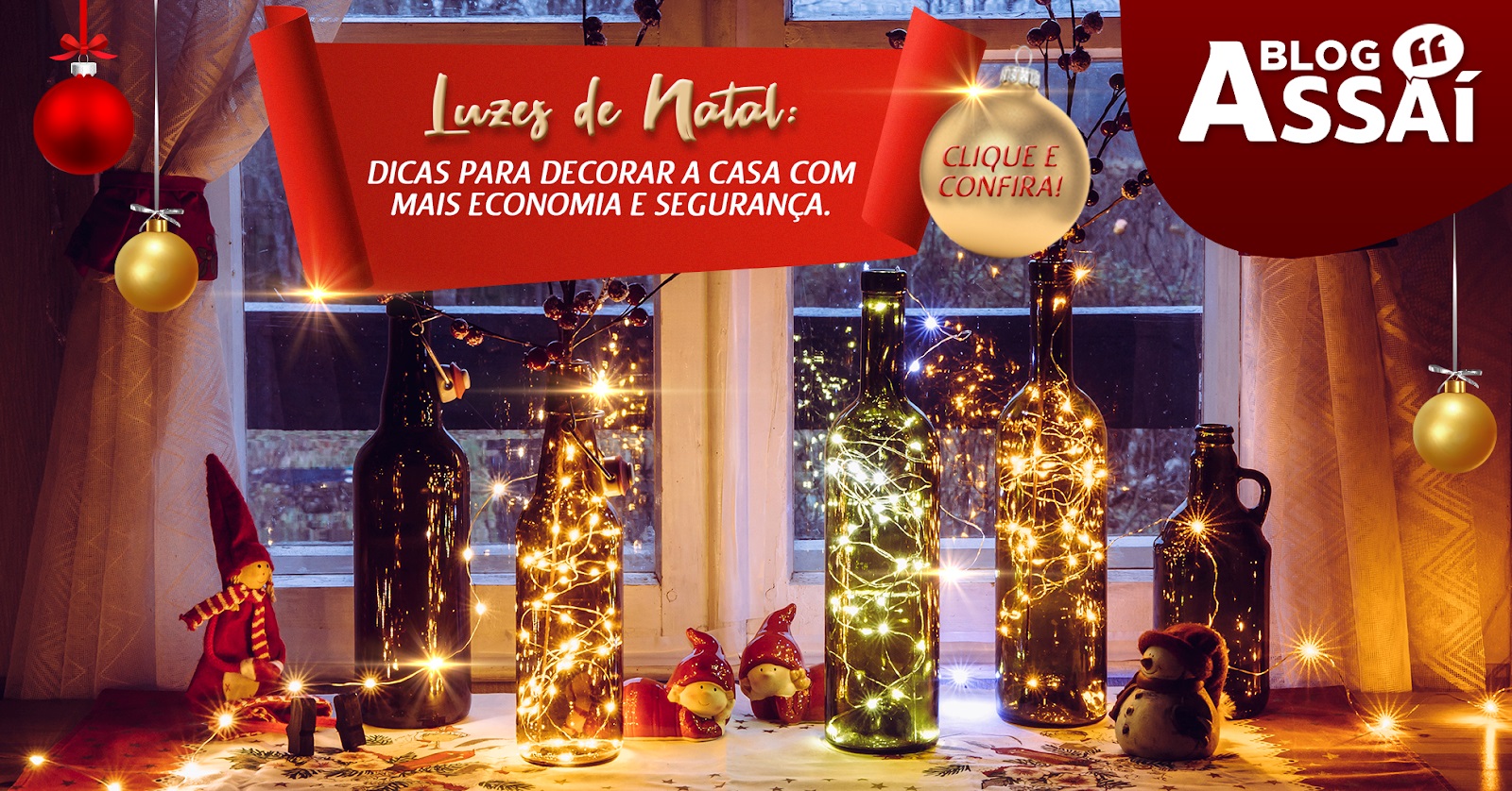 Luzes de Natal: decore a casa com economia e segurança