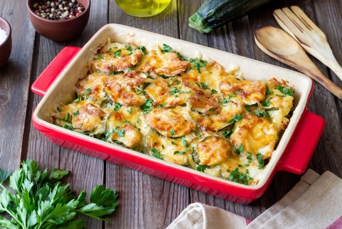 abobrinha ao forno - Assaí Atacadista - receitas fitness