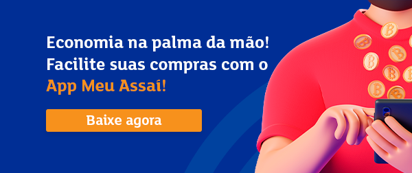 o: banner app meu assaí - férias escolares - Assaí Atacadista