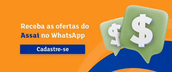 banner ofertas do Assaí no WhatsApp - pão - Assaí Atacadista