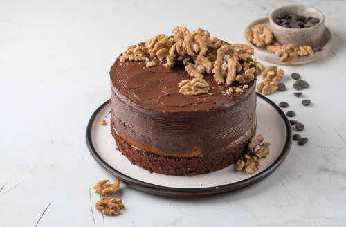 bolo de chocolate com café-sobremesas com café-Assaí Atacadista
