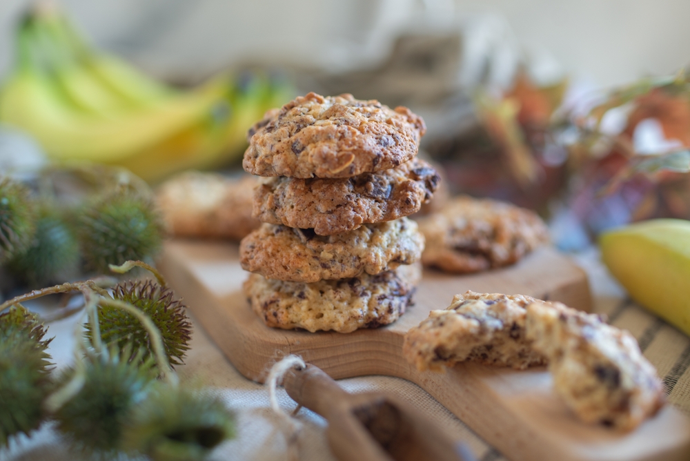cookie de banana com aveia - frutas para crianças - Assaí Atacadista