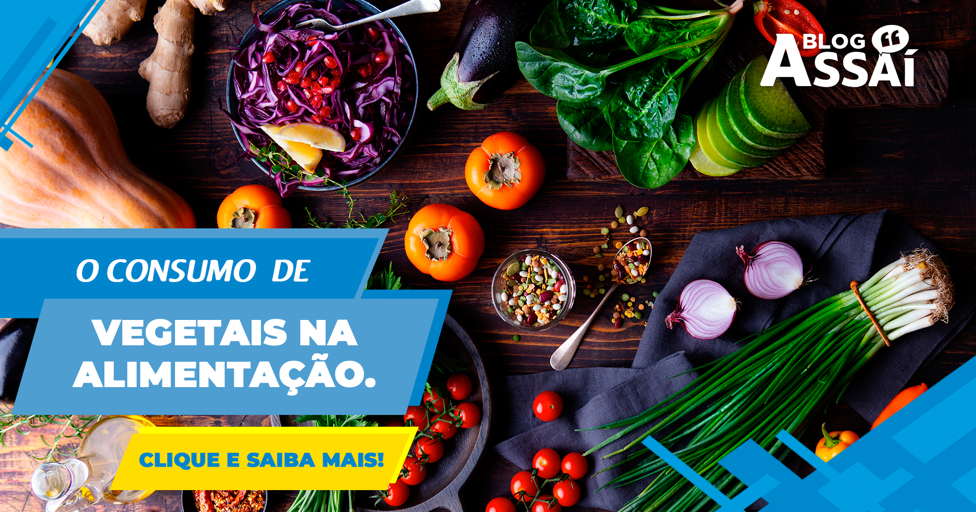 Conheça a variedade da alimentação com vegetais