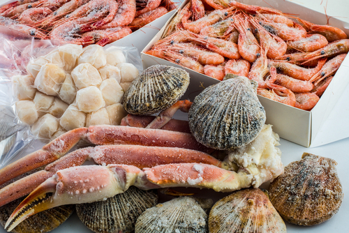 frutos do mar congelados - assaí atacadista