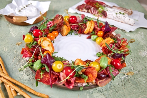  guirlanda de frios-Assaí Atacadista-jantar com Sadia