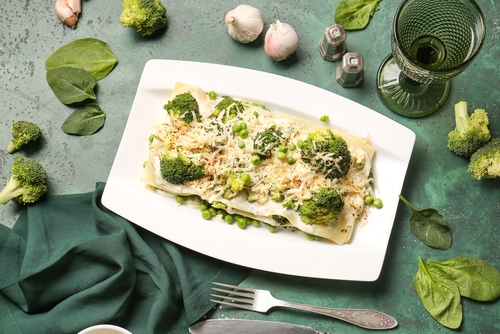 lasanha de brócolis - receita vegetariana para a Páscoa - Assaí Atacadista