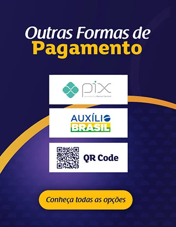 Outras formas de pagamento