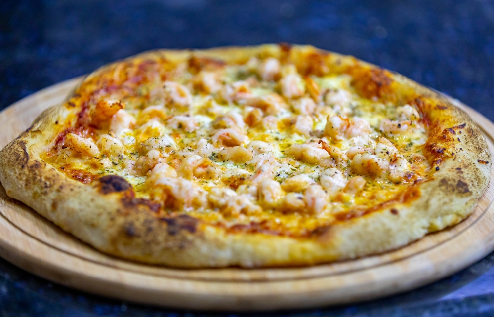 pizza de camarão - pizza diferente - Assaí Atacadista