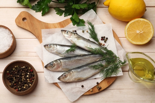 prato com sardinha - peixe para a Páscoa - Assaí Atacadista