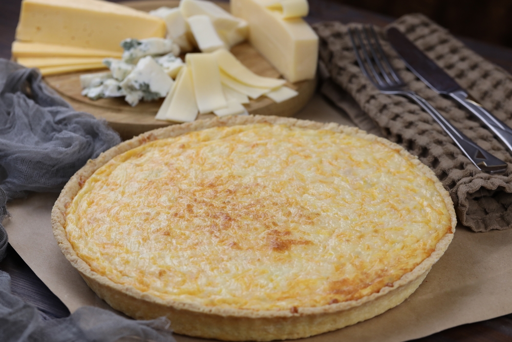 quiche Lorraine - receitas rápidas - Assaí Atacadista