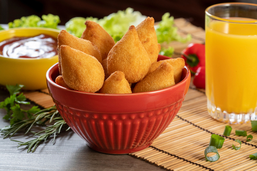 receita com bacon - coxinha de bacon - Assaí Atacadista