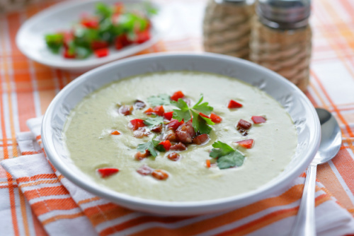 receita com bacon - creme de ervilha com bacon - Assaí Atacadista