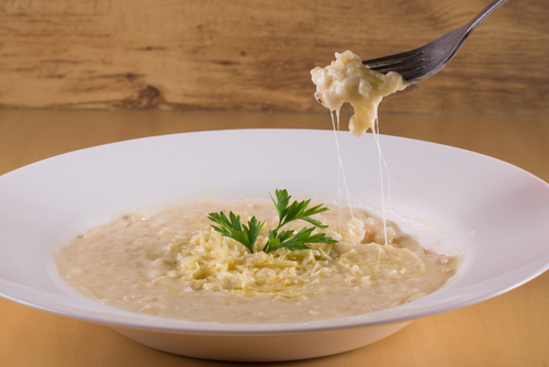 receita de risoto de quatro queijos - dia dos namorados - Assaí Atacadista