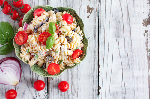 salada tropical de massa - receita fácil do assaí atacadista