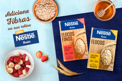 Caixas de aveia da marca nestle de flocos - Assaí Atacadista