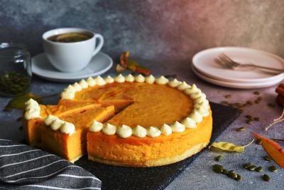 bolo de laranja com creme - cardápio de outono - Assaí Atacadista