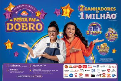 Promoção aniversário assai 2023 - Aniversário Assaí 49 anos - festa em dobro