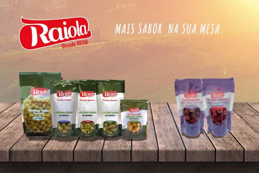Opções de Azeitona Raiola