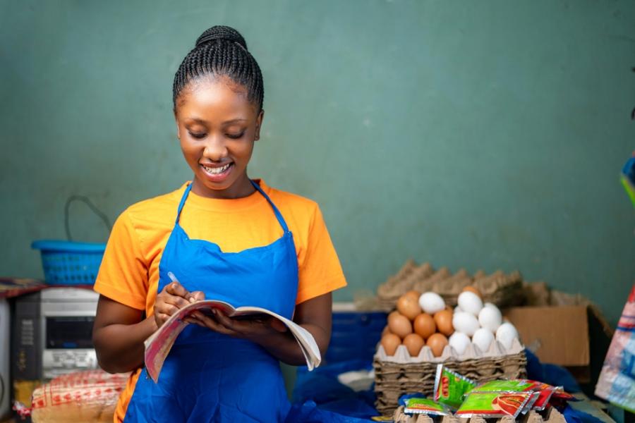 empreendedora negra do ramo de alimentos - Assaí Atacadista