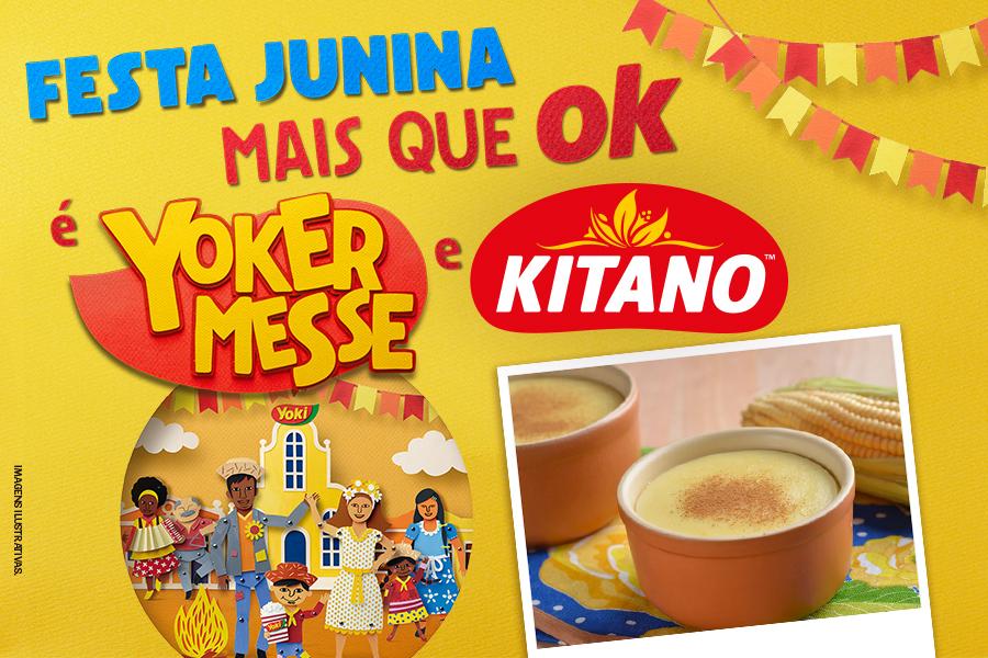 Kitano, canela em pó, Curau, Yoki - Assaí Atacadista