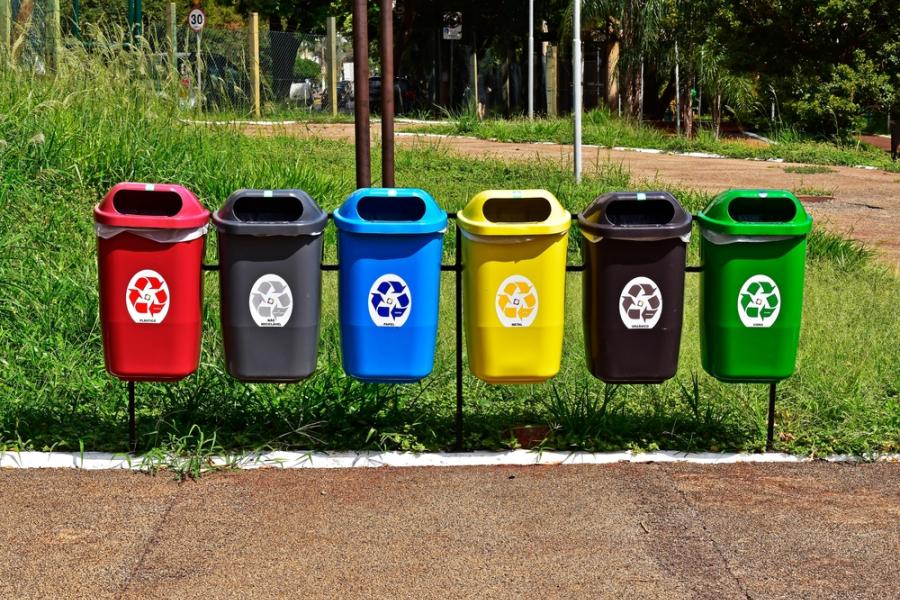 lixos reciclaveis coloridos - são joão sustentavel - Assaí Atacadista