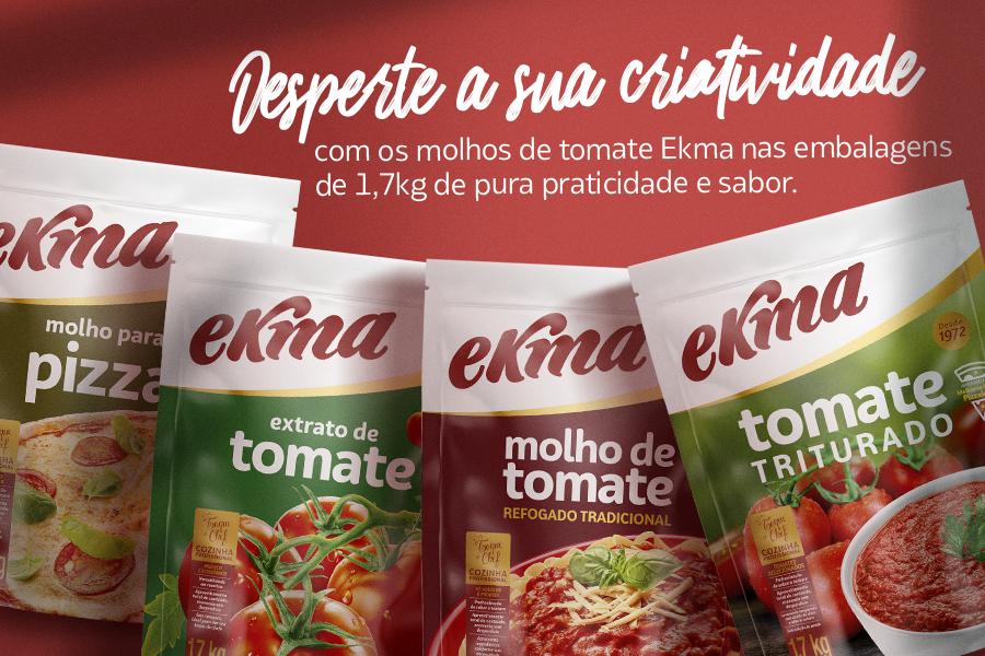 Molhos Atomatados Prontos da Ekma - assaí atacadista
