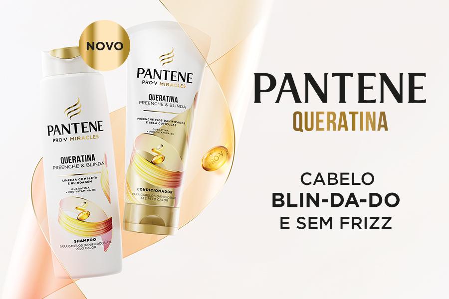 banner nova linha pantene queratina - produtos de beleza - assaí atacadista