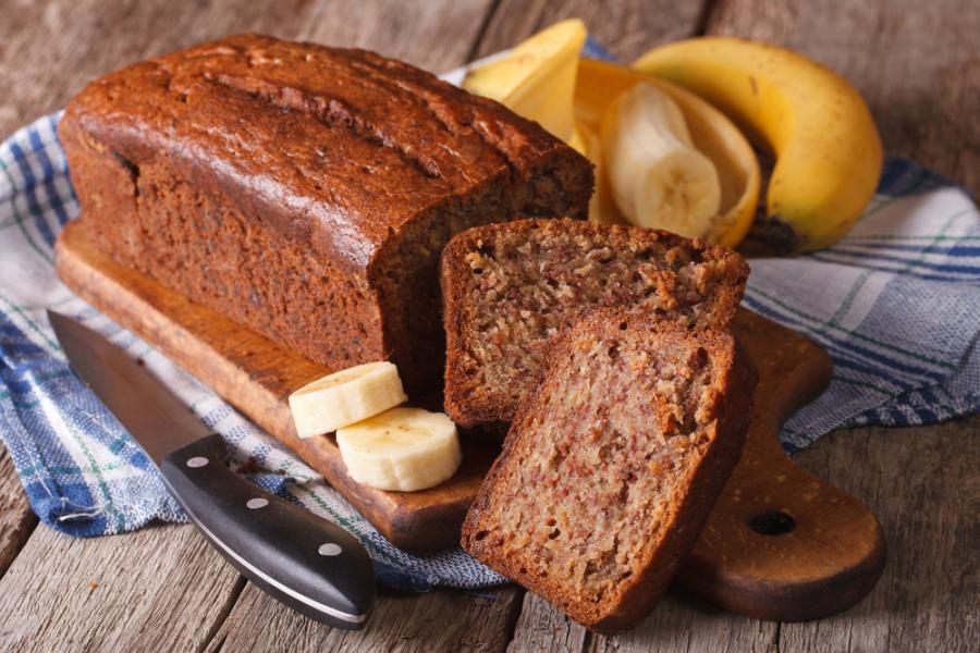 receita de bolo de banana funcional - assaí atacadista