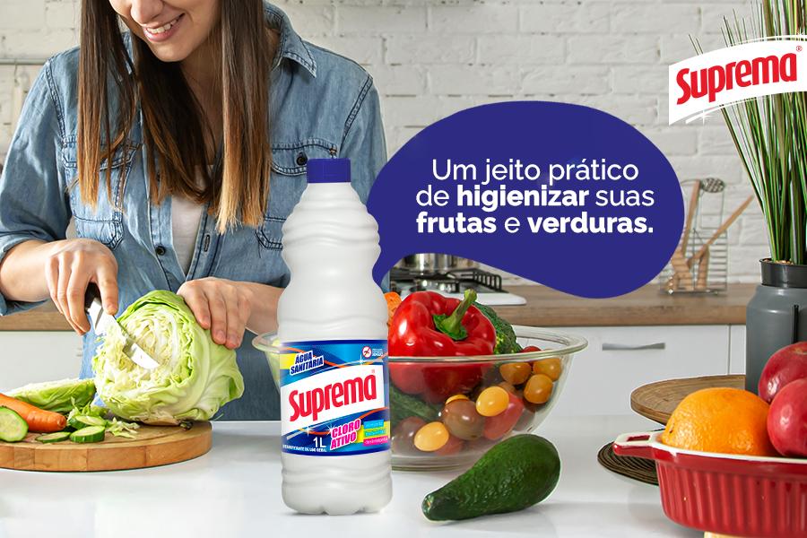 Suprema na limpeza dos vegetais - Assaí Atacadista