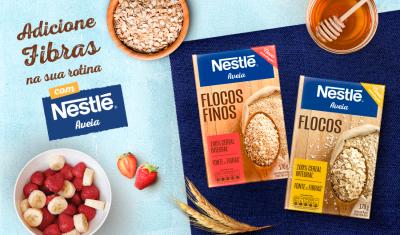 Caixas de aveia da marca nestle de flocos - Assaí Atacadista