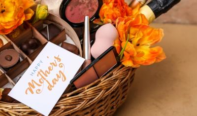 cesta com produtos para vender no Dia das Mães - Assaí Atacadista