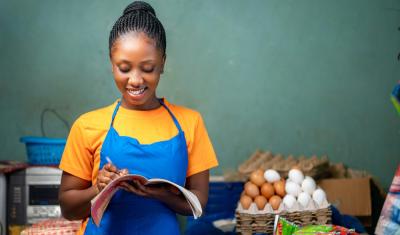 empreendedora negra do ramo de alimentos - Assaí Atacadista