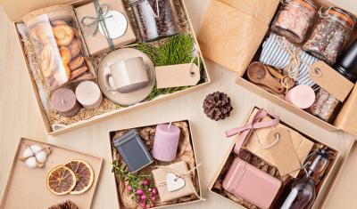 caixas e embalagens com alimentos para presentear - dicas de alimentos - Assaí Atacadista