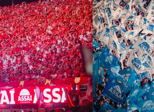 Ativação de marca do Assaí nas duas torcidas do Festival de Parintins 