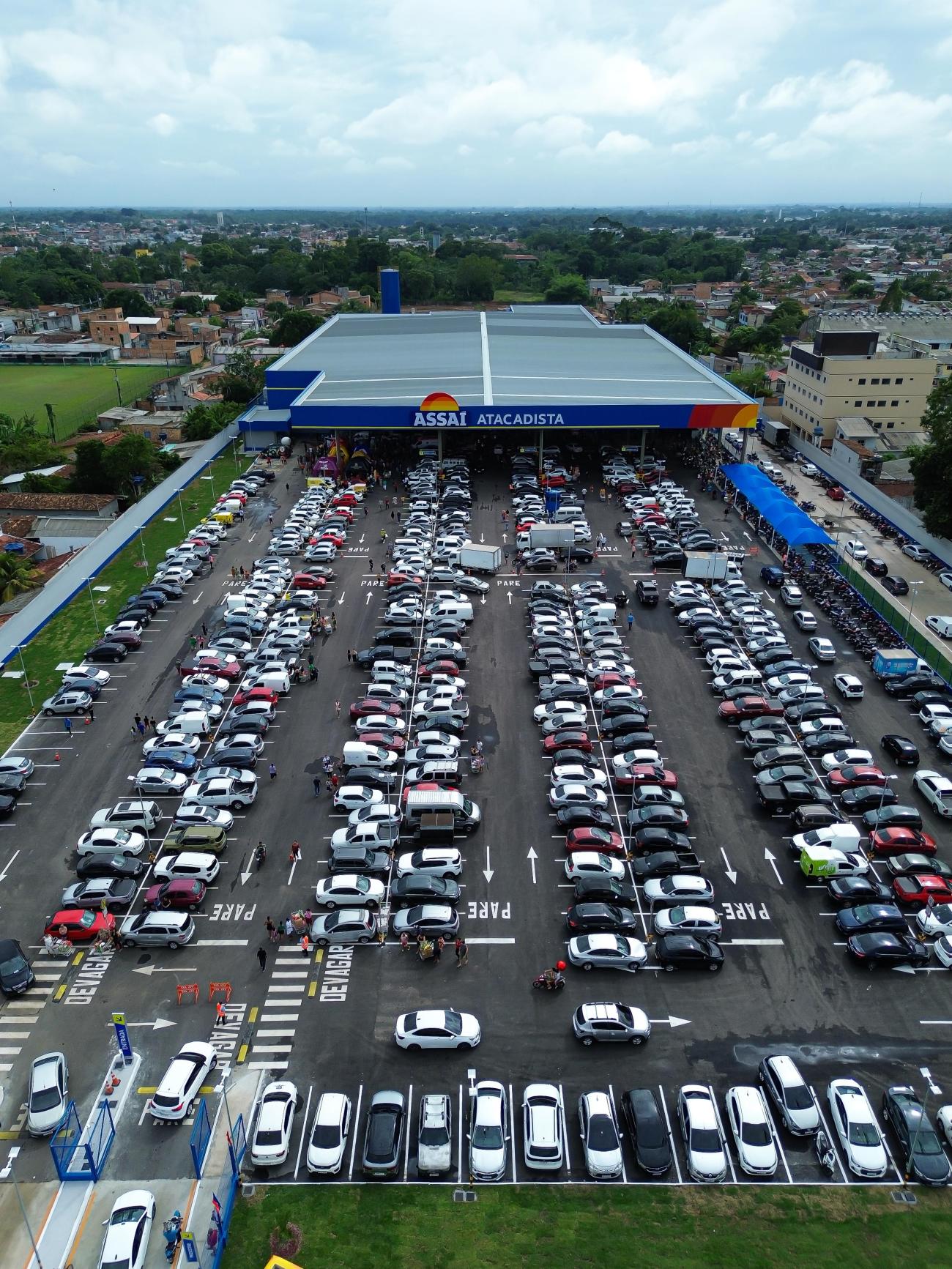Assaí abre as portas da sua 4ª loja em Belém (PA), sendo a 8ª no estado (Foto: Divulgação Assaí)