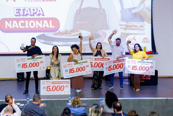 Vencedores 2025 do Prêmio Academia Assai. Divulgação Assaí