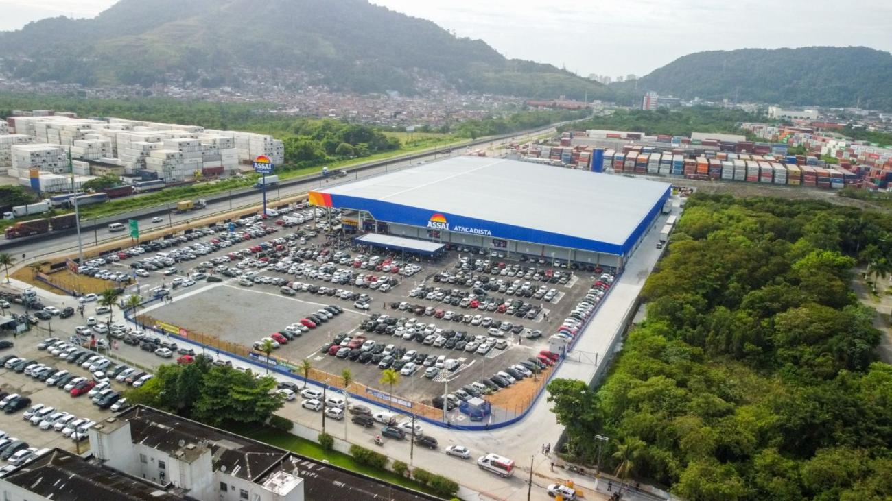Assaí inaugura sua primeira unidade no Guarujá e sétima na Baixada (Foto: Divulgação Assaí)