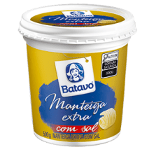MANTEIGA EXTRA COM SAL 500g