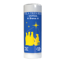 Vela Votiva Branca