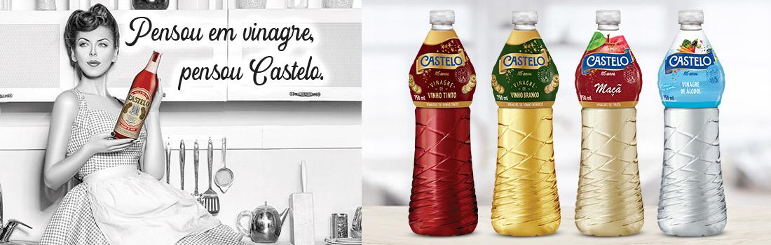 linha de vinagres Castelo 