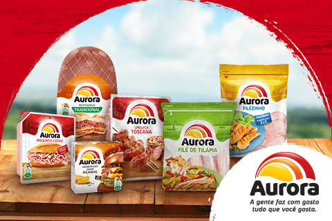 produtos da marca Aurora