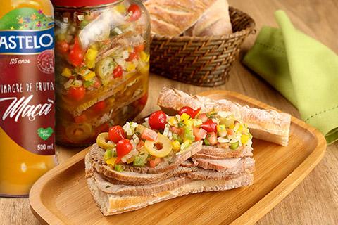 imagem de receita com vinagre Castelo