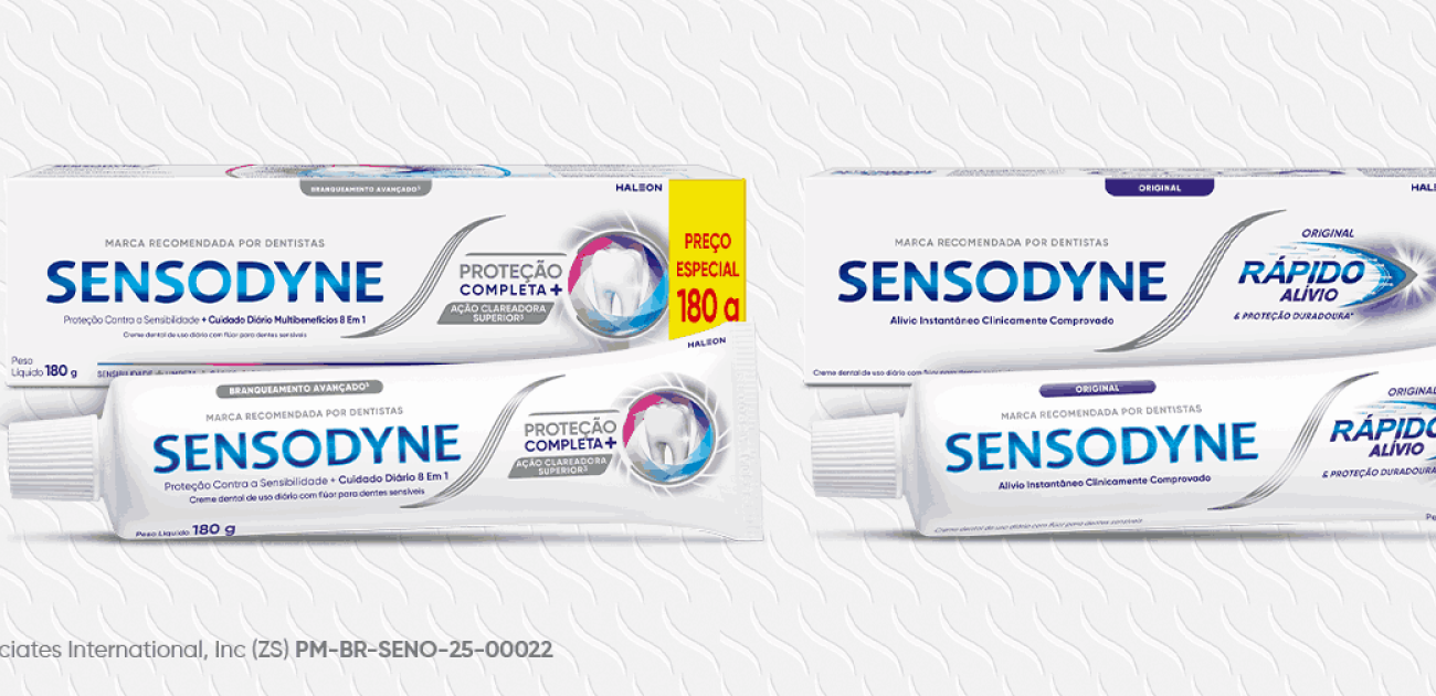 Sensodyne: Proteção contra a Sensibilidade para toda a família